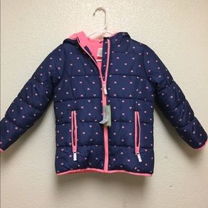 Blue/Pink Hearts Carter’s Coat